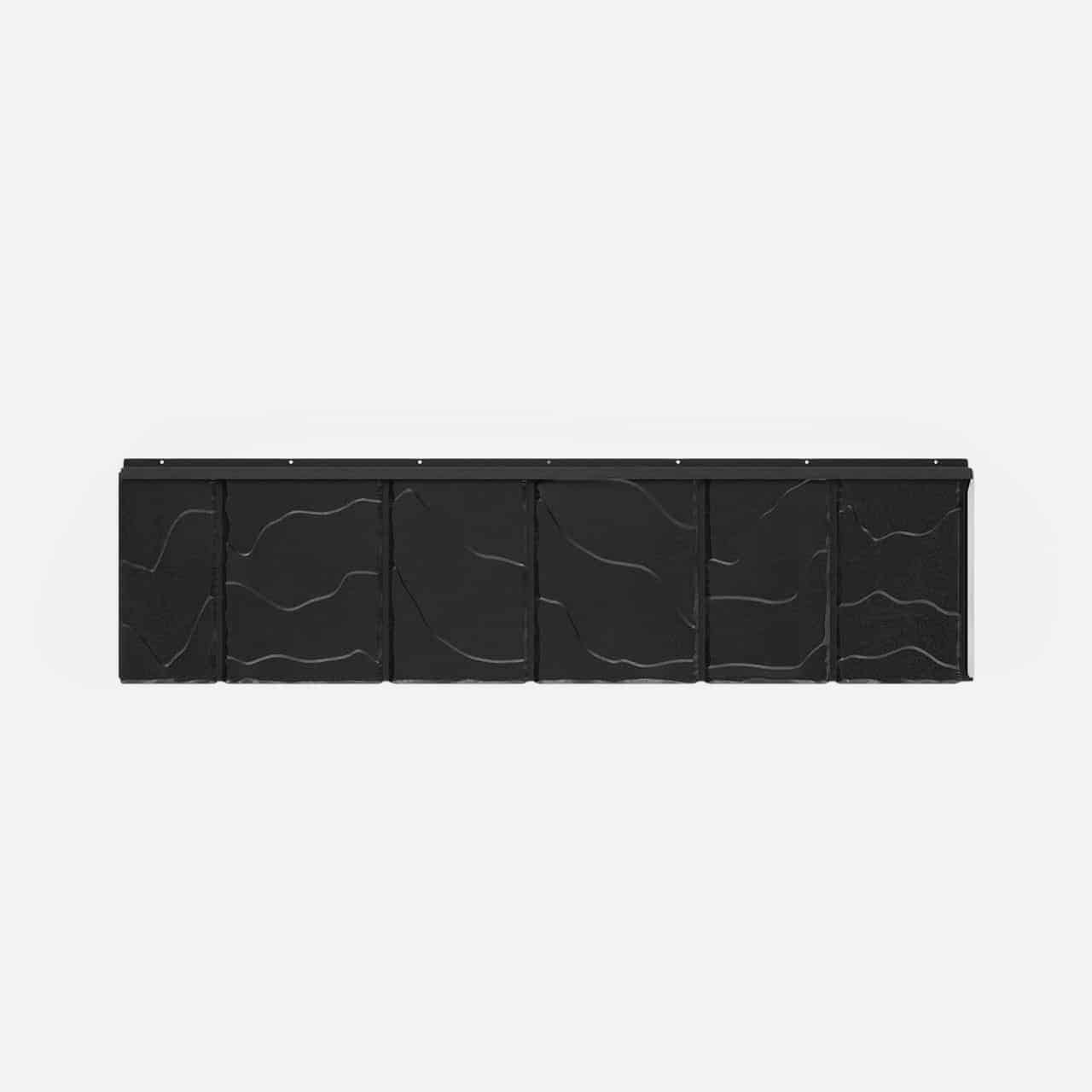 Vicwest True Nature North Ridge Slate steel shingle, single panel